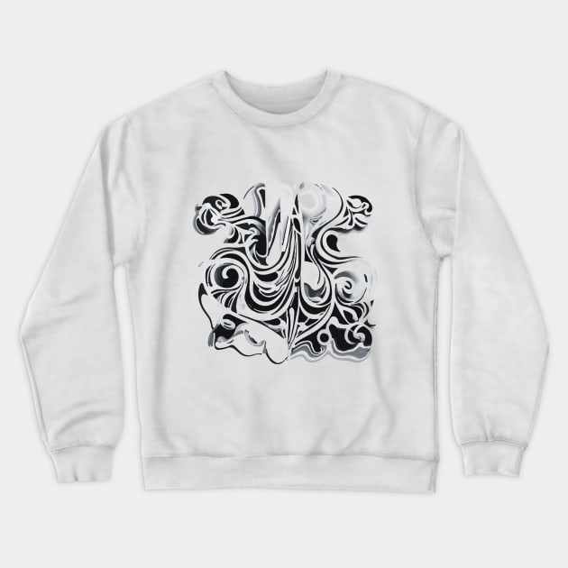 perfectly random pattern design Crewneck Sweatshirt by marklink